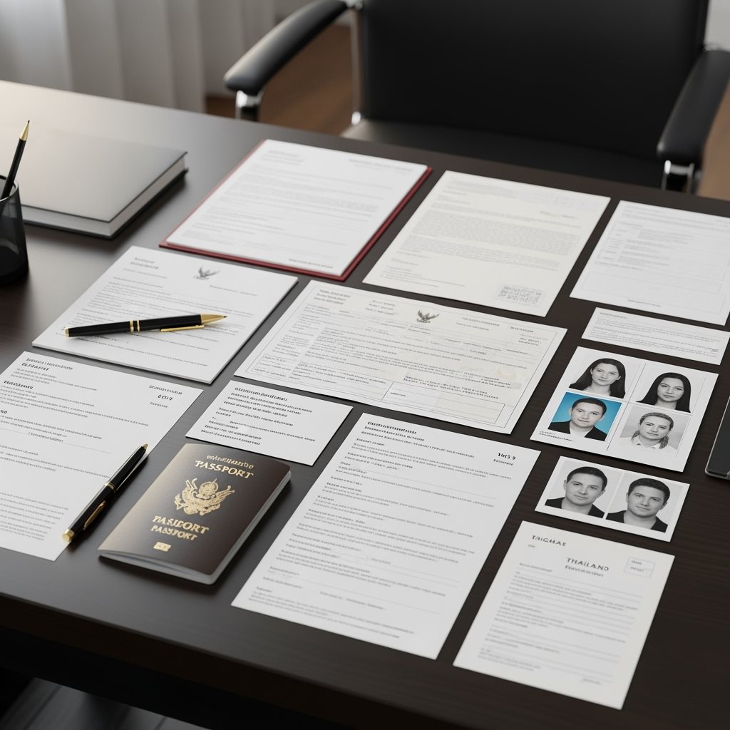 Thailand Business Visum Dokumente