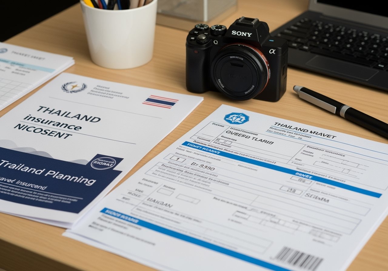 Thailand Visum Vorbereitung Flugtickets