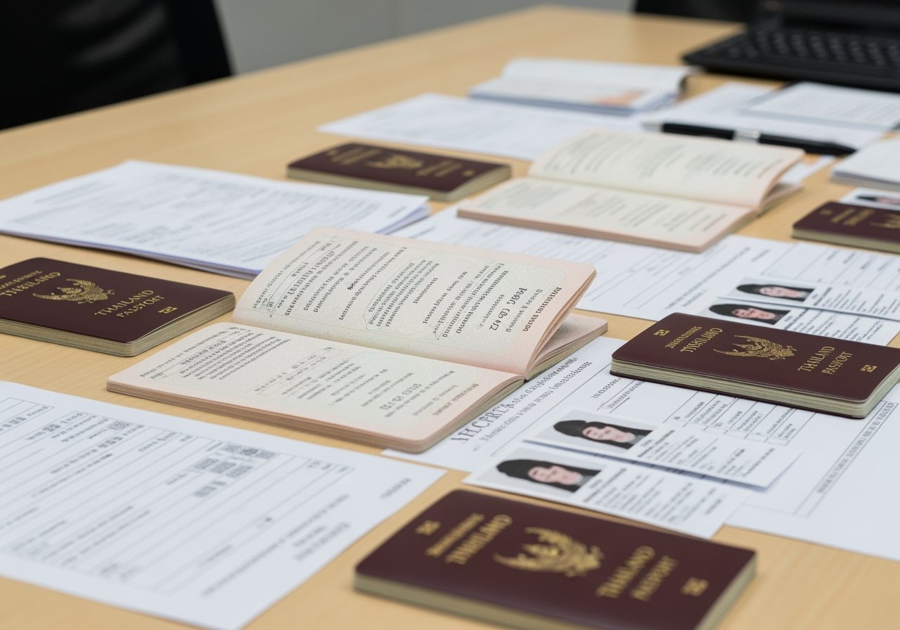 Thailand Visa Gültigkeit Dokumente