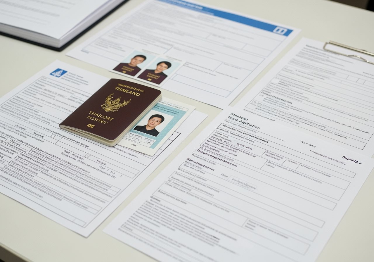 Thailand Visum Beantragung Prozess