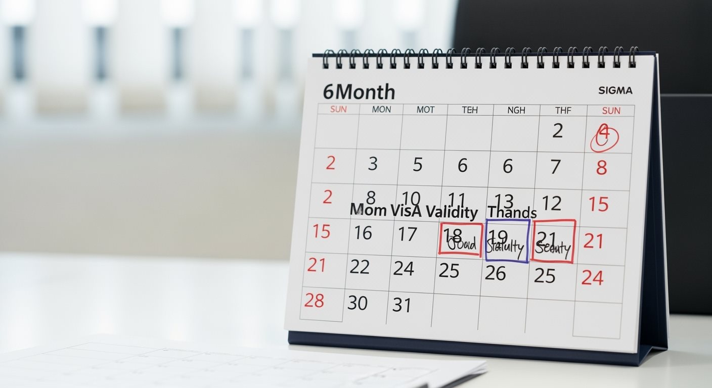 Thailand Visum Gültigkeit Kalender